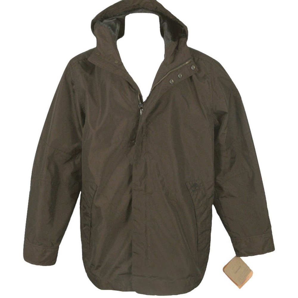 NEW $248 Timberland Bridgeton 3 in 1 Jacket Parka! Brown  Shell & Separate Liner